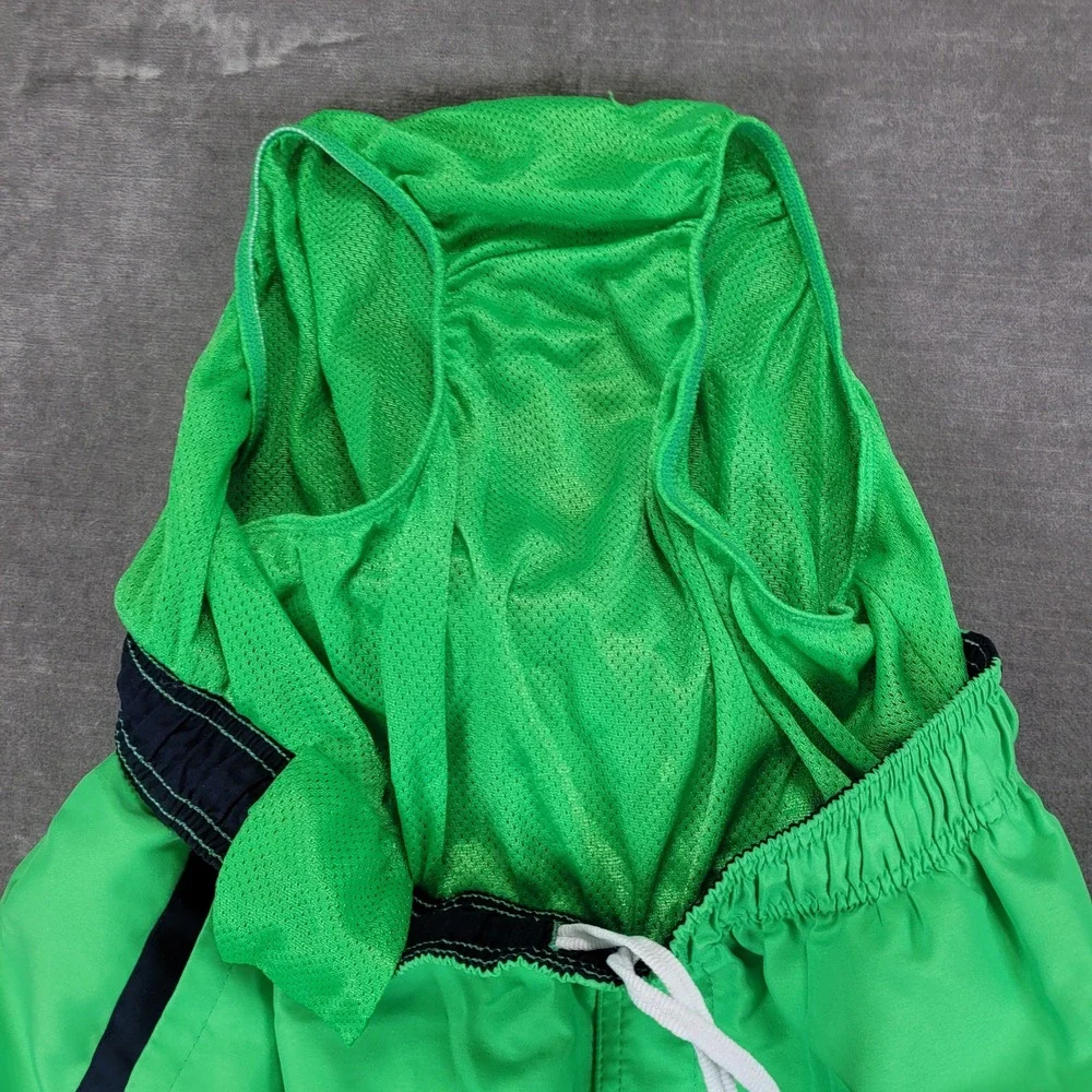 Nike Swim Board  Shorts Men's Size S Green‎ Navy Blue Athletic Quick Dry
